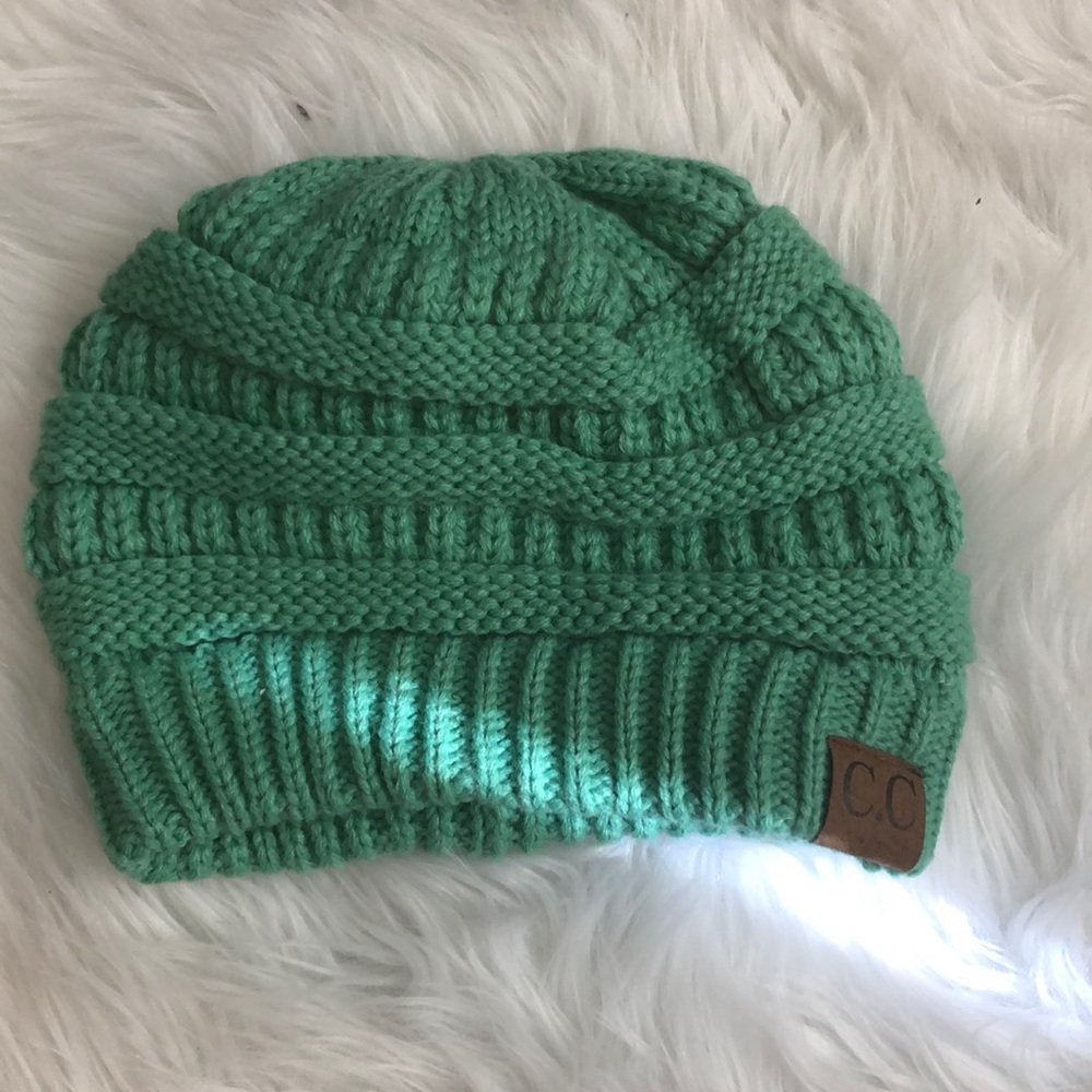 Blue C. C. Beanie